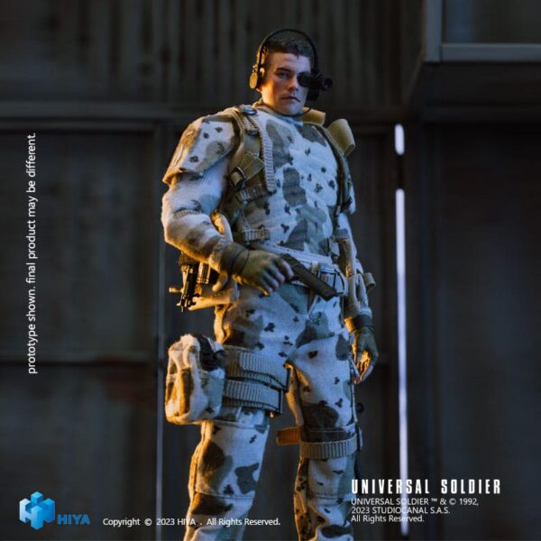Universal Soldier Exquisite Super Series  Akciófigur 1/12 Luc Deveraux 16 cm