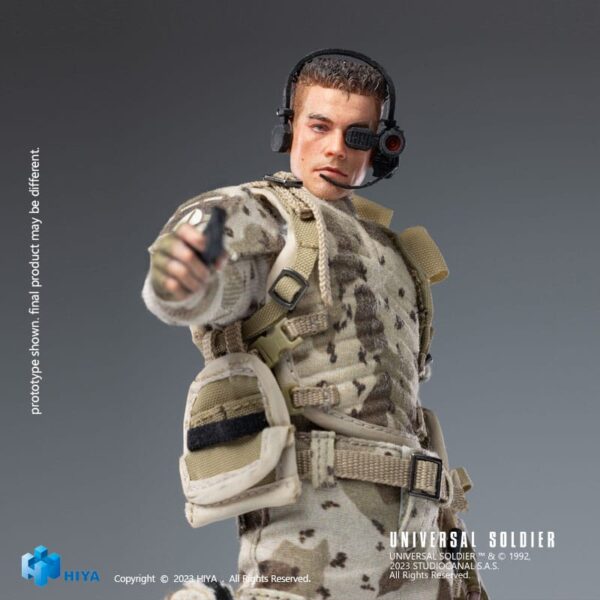 Universal Soldier Exquisite Super Series  Akciófigur 1/12 Luc Deveraux 16 cm