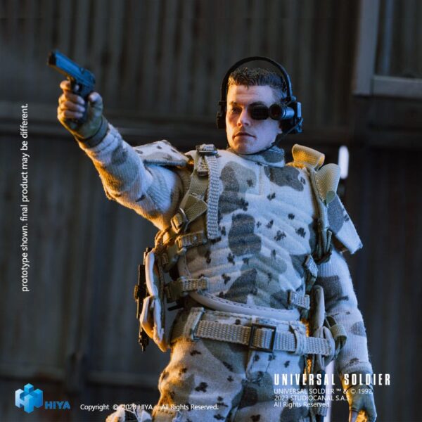 Universal Soldier Exquisite Super Series  Akciófigur 1/12 Luc Deveraux 16 cm