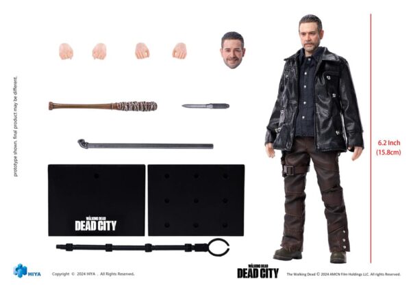 The Walking Dead: Dead City Exquisite Super Series  Akciófigur 1/12 Negan 16 cm The Walking Dead: Dead City Exquisite Super Series  Akciófigur 1/12 Negan 16 cm
