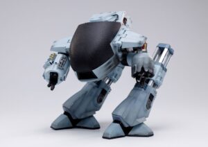 Robocop Exquisite Mini Akció Figura with Sound Feature 1/18 Battle Damaged ED209 15 cm