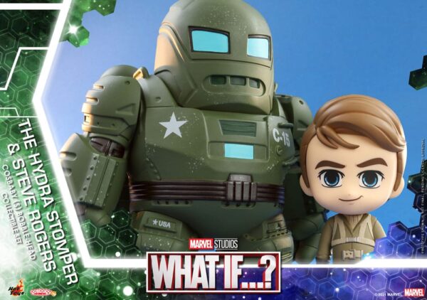 What If...? Cosbaby (S) Mini Figuras Hydra Stomper & Steve Rogers 10 cm What If...? Cosbaby (S) Mini Figuras Hydra Stomper & Steve Rogers 10 cm