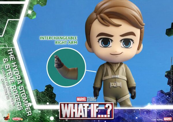 What If...? Cosbaby (S) Mini Figuras Hydra Stomper & Steve Rogers 10 cm What If...? Cosbaby (S) Mini Figuras Hydra Stomper & Steve Rogers 10 cm