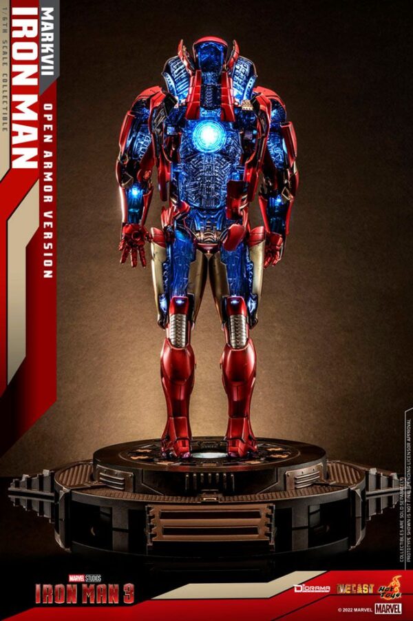 Iron Man 3 Diorama 1/6 Iron Man Mark VII (Open Armor Version) 32 cm Iron Man 3 Diorama 1/6 Iron Man Mark VII (Open Armor Version) 32 cm