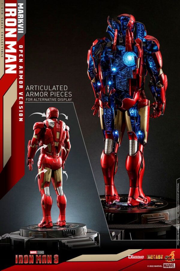 Iron Man 3 Diorama 1/6 Iron Man Mark VII (Open Armor Version) 32 cm Iron Man 3 Diorama 1/6 Iron Man Mark VII (Open Armor Version) 32 cm