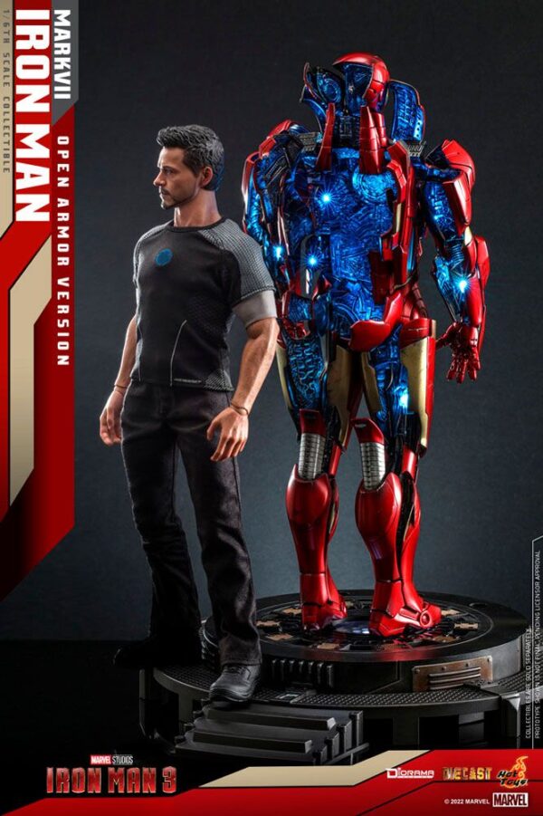 Iron Man 3 Diorama 1/6 Iron Man Mark VII (Open Armor Version) 32 cm Iron Man 3 Diorama 1/6 Iron Man Mark VII (Open Armor Version) 32 cm