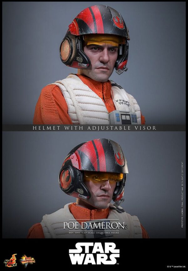 Star Wars Akció Figura 1/6 Poe Dameron 30 cm Star Wars Akció Figura 1/6 Poe Dameron 30 cm