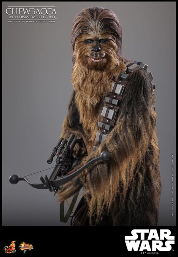 Star Wars Episode V Movie Masterpiece Akció Figura 1/6 Chewbacca with Disassembled C-3PO 36 cm Star Wars Episode V Movie Masterpiece Akció Figura 1/6 Chewbacca with Disassembled C-3PO 36 cm