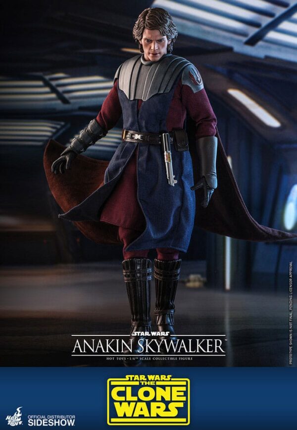 Star Wars: The Clone Wars - Anakin Skywalker Exclusive 1:6 Scale Figura Star Wars: The Clone Wars - Anakin Skywalker Exclusive 1:6 Scale Figura