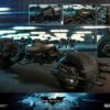Batman The Dark Knight Rises Movie Masterpiece Akció Figura 1/6 Bat-Pod 59 cm Batman The Dark Knight Rises Movie Masterpiece Akció Figura 1/6 Bat-Pod 59 cm