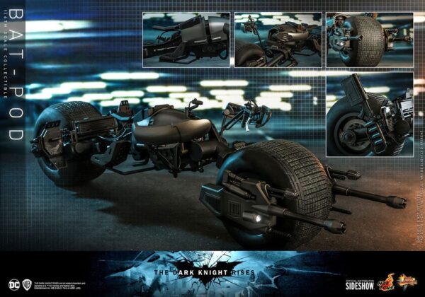 Batman The Dark Knight Rises Movie Masterpiece Akció Figura 1/6 Bat-Pod 59 cm Batman The Dark Knight Rises Movie Masterpiece Akció Figura 1/6 Bat-Pod 59 cm