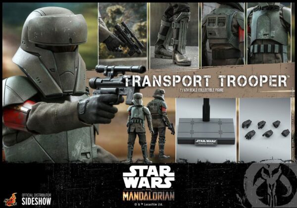 Star Wars The Mandalorian Akció Figura 1/6 Transport Trooper 31 cm Star Wars The Mandalorian Akció Figura 1/6 Transport Trooper 31 cm