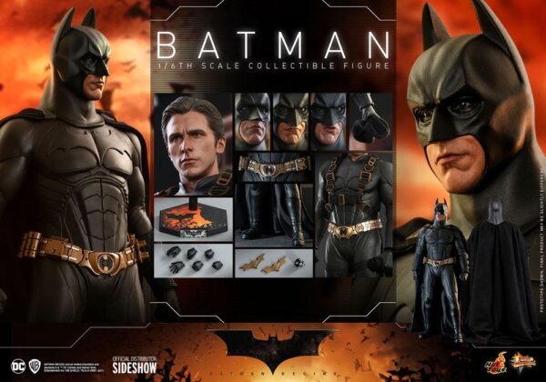 Batman Begins Movie Masterpiece Akció Figura 1/6 Batman Hot Toys Exclusive 32 cm Batman Begins Movie Masterpiece Akció Figura 1/6 Batman Hot Toys Exclusive 32 cm
