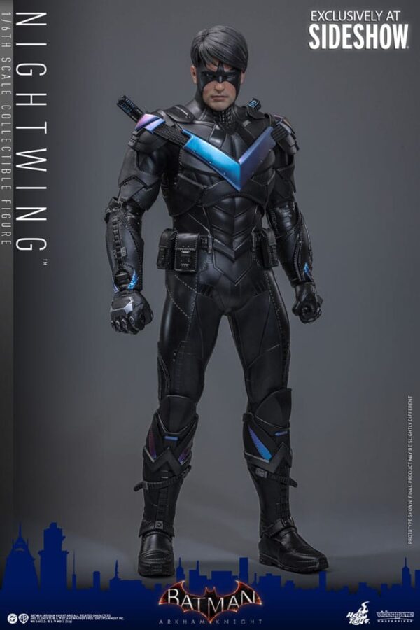 Batman Arkham Knight Videogame Masterpiece Akció Figura 1/6 Nightwing 30 cm Batman Arkham Knight Videogame Masterpiece Akció Figura 1/6 Nightwing 30 cm