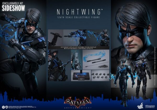 Batman Arkham Knight Videogame Masterpiece Akció Figura 1/6 Nightwing 30 cm Batman Arkham Knight Videogame Masterpiece Akció Figura 1/6 Nightwing 30 cm