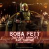 Star Wars: The Mandalorian Akció Figura 1/6 Boba Fett Repaint Armor and Throne Special Edition 30 cm Star Wars: The Mandalorian Akció Figura 1/6 Boba Fett Repaint Armor and Throne Special Edition 30 cm