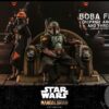 Star Wars: The Mandalorian Akció Figura 1/6 Boba Fett Repaint Armor and Throne Special Edition 30 cm Star Wars: The Mandalorian Akció Figura 1/6 Boba Fett Repaint Armor and Throne Special Edition 30 cm