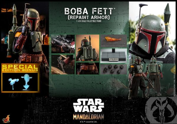 Star Wars: The Mandalorian Akció Figura 1/6 Boba Fett Repaint Armor Special Edition 30 cm Star Wars: The Mandalorian Akció Figura 1/6 Boba Fett Repaint Armor Special Edition 30 cm