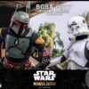 Star Wars The Mandalorian Akció Figura 1/6 Boba Fett (Repaint Armor) 30 cm