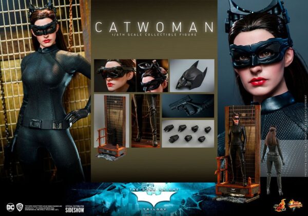 The Dark Knight Trilogy Movie Masterpiece Akció Figura 1/6 Catwoman 29 cm The Dark Knight Trilogy Movie Masterpiece Akció Figura 1/6 Catwoman 29 cm