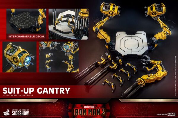 Iron Man 2 Accessories Collection Series Iron Man Suit-Up Gantry Iron Man 2 Accessories Collection Series Iron Man Suit-Up Gantry