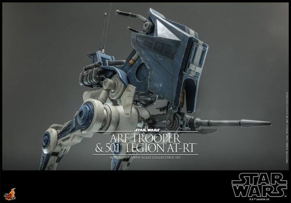 Star Wars The Clone Wars Akció Figura 1/6 ARF Trooper & 501st Legion AT-RT 30 cm
