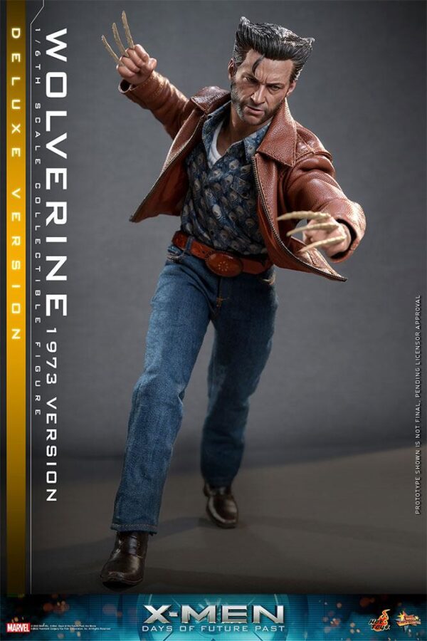 X-Men Days of Future Past Movie Masterpiece Akció Figura 1/6 Wolverine (1973 Version) Deluxe Version 30 cm