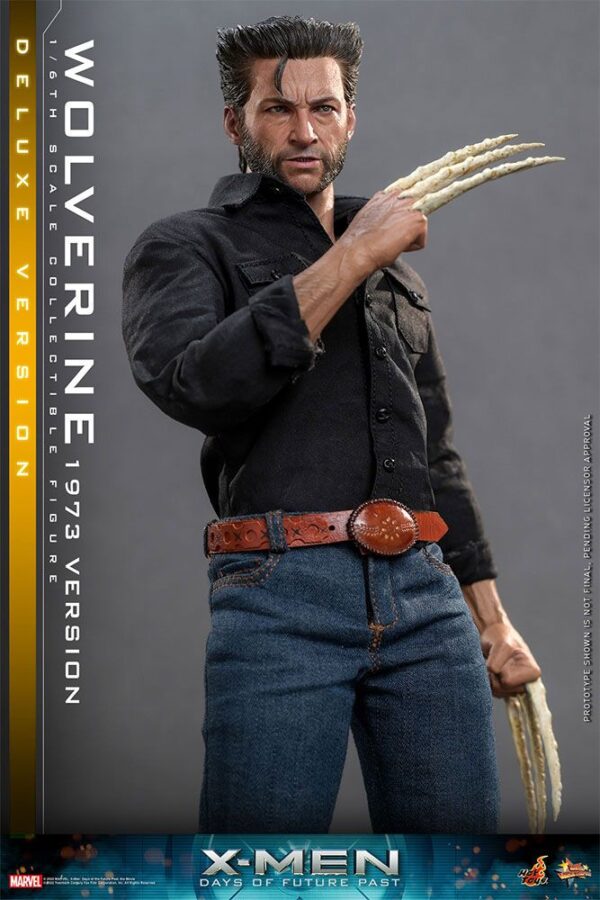 X-Men Days of Future Past Movie Masterpiece Akció Figura 1/6 Wolverine (1973 Version) Deluxe Version 30 cm