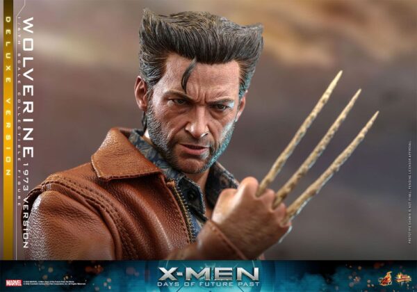 X-Men Days of Future Past Movie Masterpiece Akció Figura 1/6 Wolverine (1973 Version) Deluxe Version 30 cm