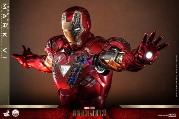 Iron Man 2 Akció Figura 1/4 Iron Man Mark VI 48 cm