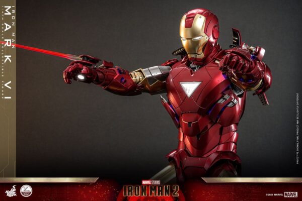 Iron Man 2 Akció Figura 1/4 Iron Man Mark VI 48 cm