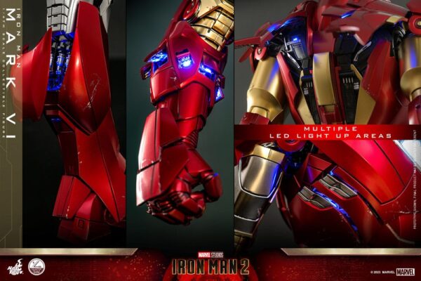Iron Man 2 Akció Figura 1/4 Iron Man Mark VI 48 cm