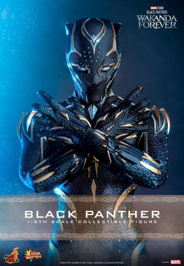 Black Panther: Wakanda Forever Movie Masterpiece Akció Figura 1/6 Black Panther 28 cm