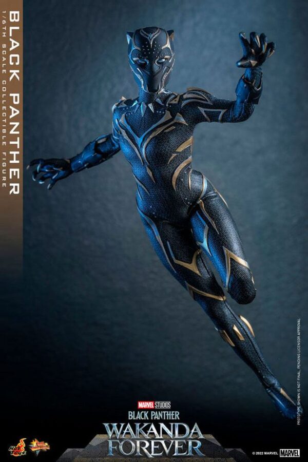 Black Panther: Wakanda Forever Movie Masterpiece Akció Figura 1/6 Black Panther 28 cm