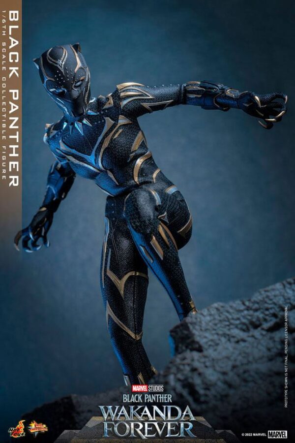 Black Panther: Wakanda Forever Movie Masterpiece Akció Figura 1/6 Black Panther 28 cm
