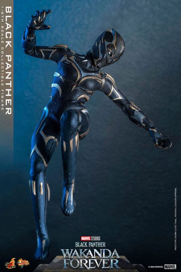 Black Panther: Wakanda Forever Movie Masterpiece Akció Figura 1/6 Black Panther 28 cm