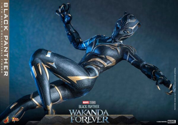 Black Panther: Wakanda Forever Movie Masterpiece Akció Figura 1/6 Black Panther 28 cm