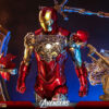 Marvel's The Avengers Movie Masterpiece Diecast Akció Figura 1/6 Iron Man Mark VI (2.0) with Suit-Up Gantry 32 cm Marvel's The Avengers Movie Masterpiece Diecast Akció Figura 1/6 Iron Man Mark VI (2.0) with Suit-Up Gantry 32 cm