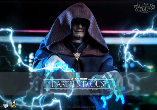 Star Wars: The Clone Wars Akció Figura 1/6 Darth Sidious 29 cm
