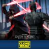 Star Wars: The Clone Wars Akció Figura 1/6 Darth Sidious 29 cm