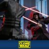 Star Wars: The Clone Wars Akció Figura 1/6 Darth Sidious 29 cm