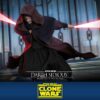 Star Wars: The Clone Wars Akció Figura 1/6 Darth Sidious 29 cm