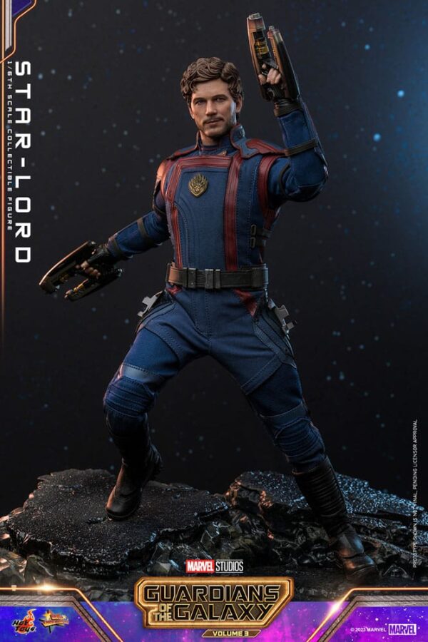 Guardians of the Galaxy Vol. 3 Movie Masterpiece Akció Figura 1/6 Star-Lord 31 cm