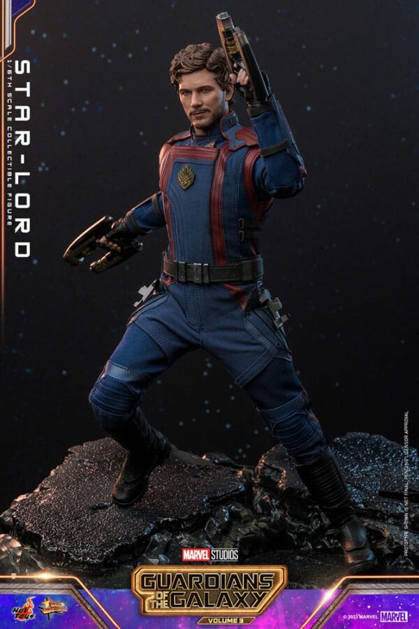 Guardians of the Galaxy Vol. 3 Movie Masterpiece Akció Figura 1/6 Star-Lord 31 cm
