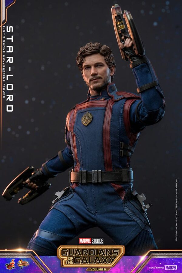 Guardians of the Galaxy Vol. 3 Movie Masterpiece Akció Figura 1/6 Star-Lord 31 cm