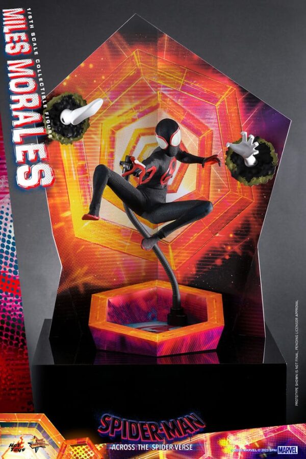 Spider-Man: Across the Spider-Verse Movie Masterpiece Akció Figura 1/6 Miles Morales 29 cm