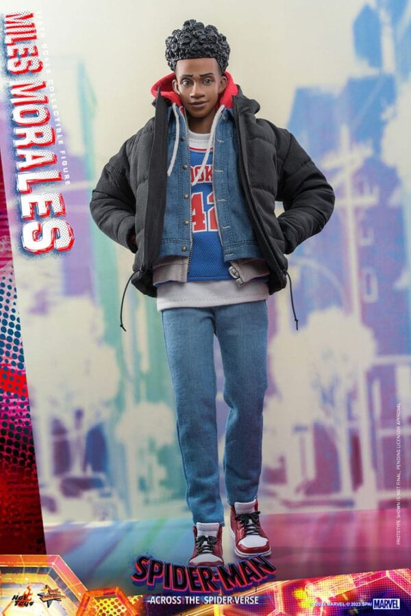 Spider-Man: Across the Spider-Verse Movie Masterpiece Akció Figura 1/6 Miles Morales 29 cm