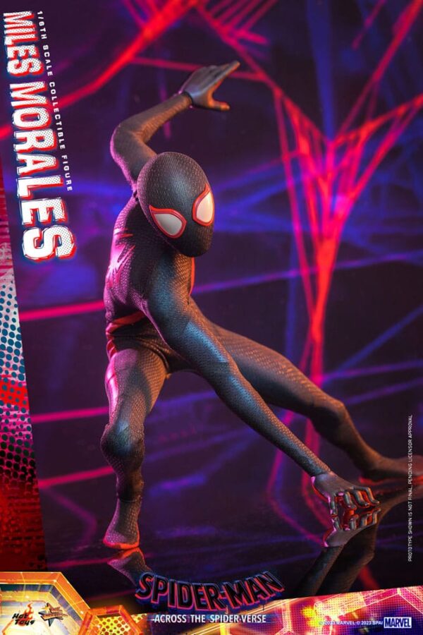 Spider-Man: Across the Spider-Verse Movie Masterpiece Akció Figura 1/6 Miles Morales 29 cm