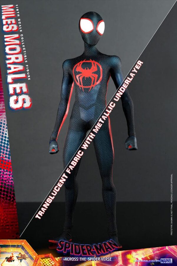 Spider-Man: Across the Spider-Verse Movie Masterpiece Akció Figura 1/6 Miles Morales 29 cm