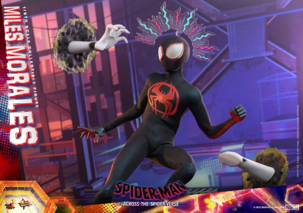 Spider-Man: Across the Spider-Verse Movie Masterpiece Akció Figura 1/6 Miles Morales 29 cm